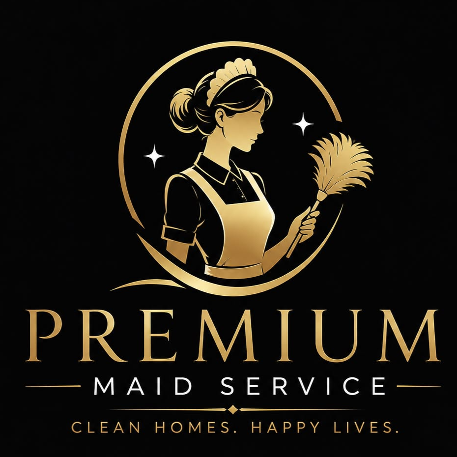Premium Maid Service Logo